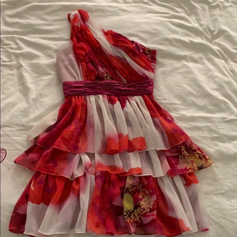 Max and Cleo colorful cocktail dress